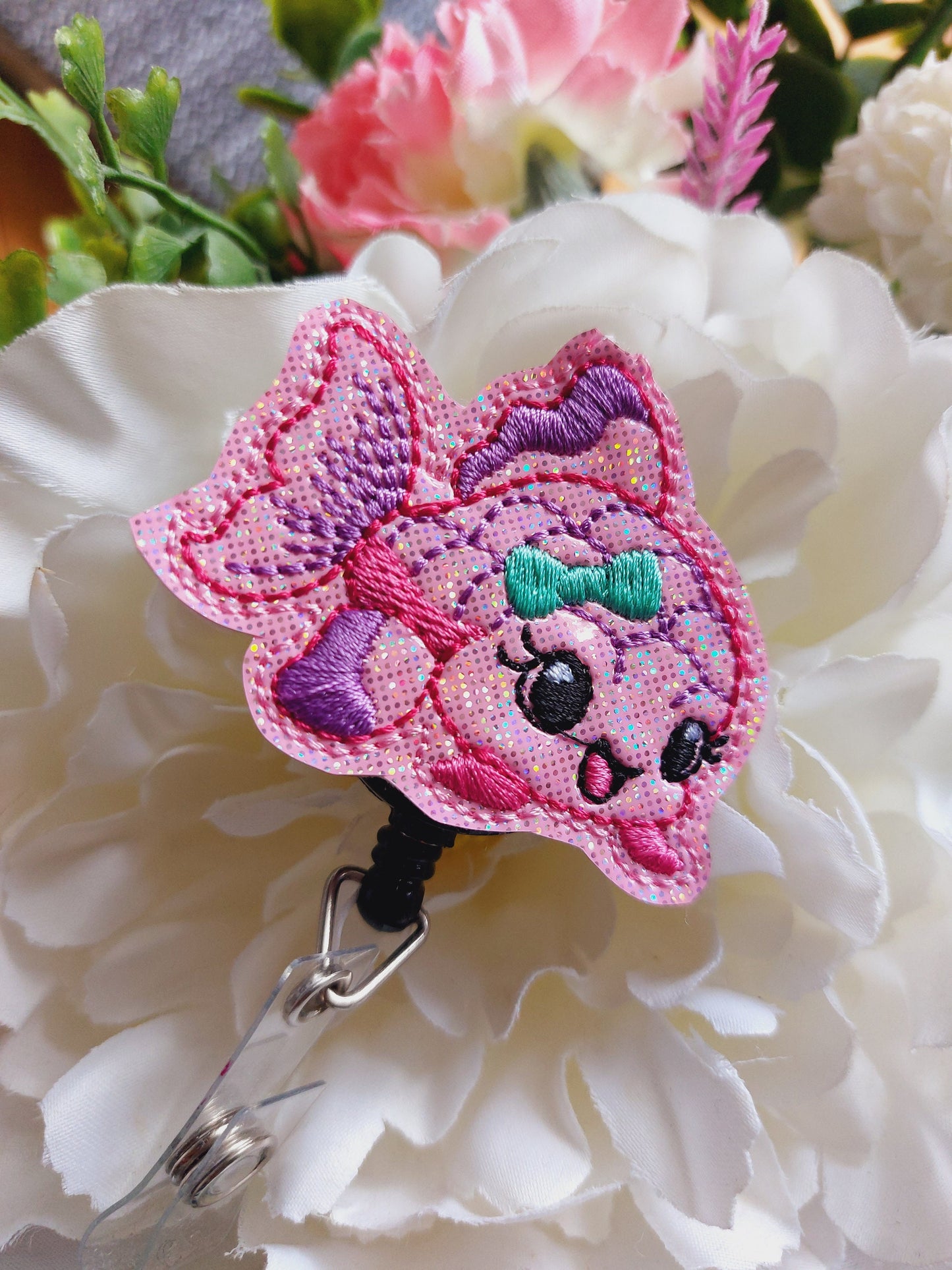 Cute Fish Badge Reel