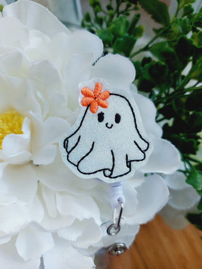 Cute Gost Badge Reel