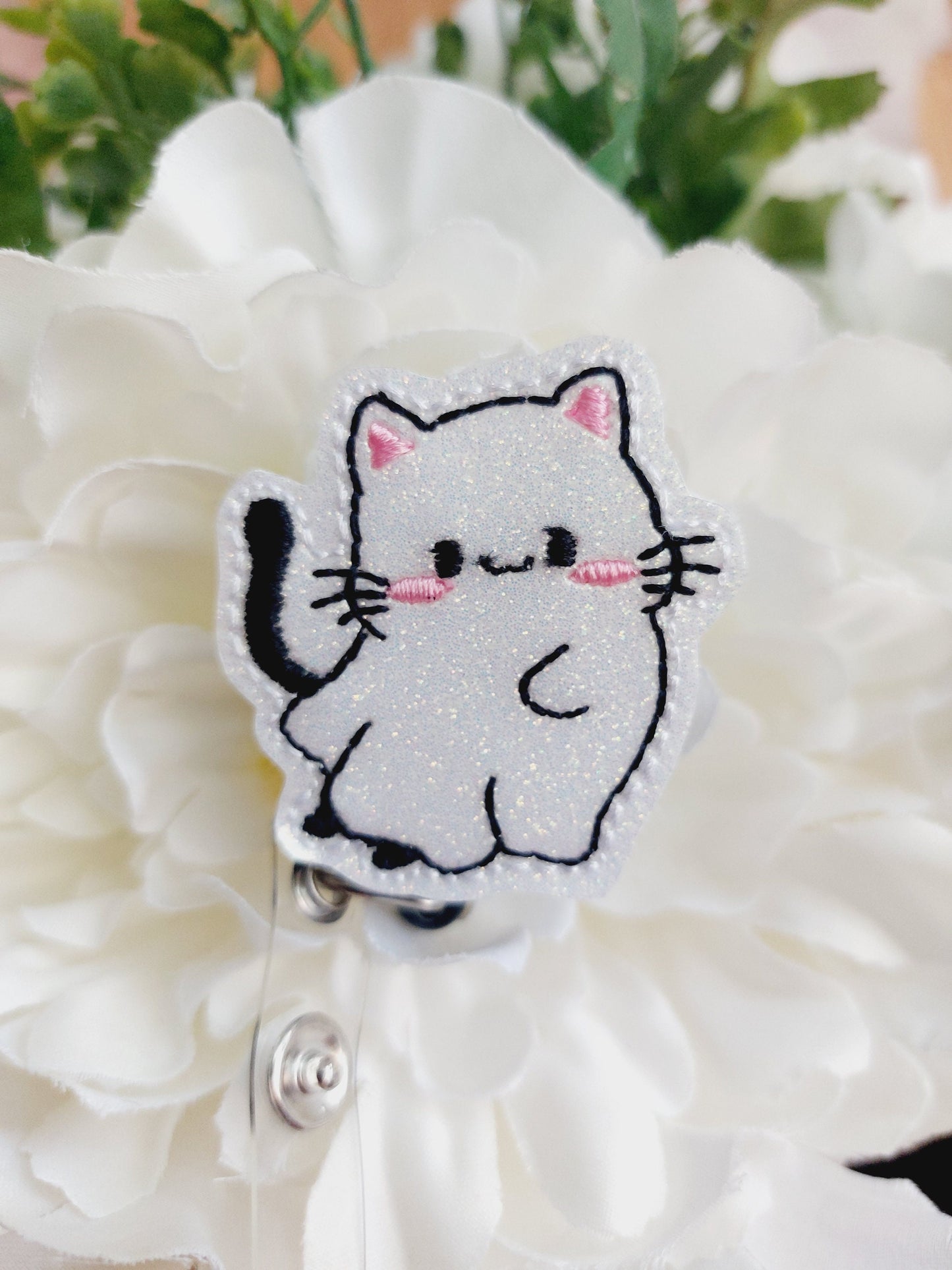 Cat Ghost Badge Reel