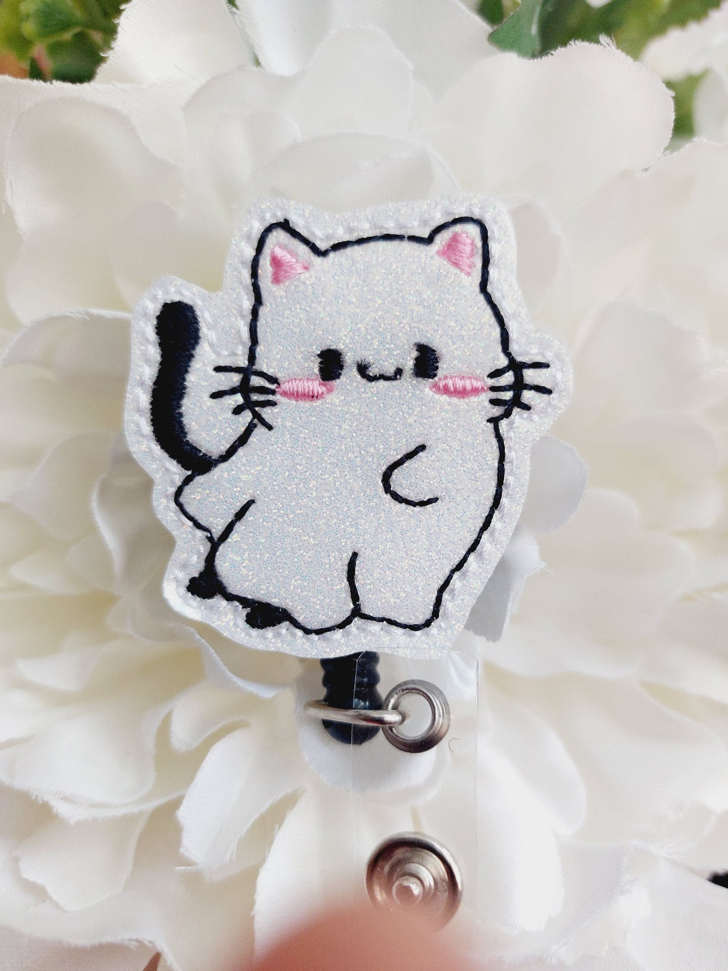 Cat Ghost Badge Reel