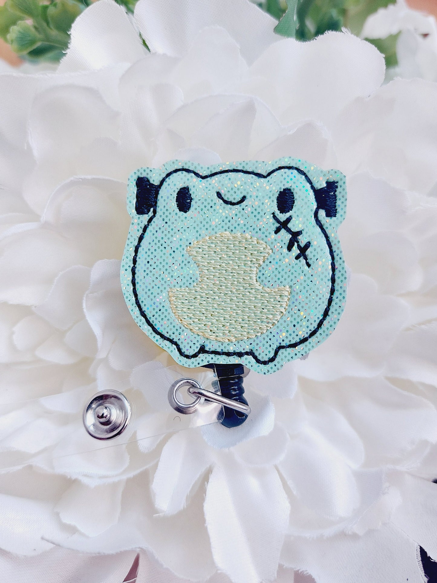 Frogkenstein Badge Reel