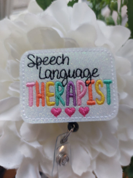 Speech language Therapist Badge Reel