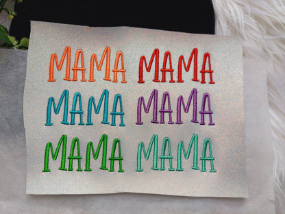 Embroidered Mama Beanie  Winter Cap MAMA Toque Special Gift for Mom Mommy Mama