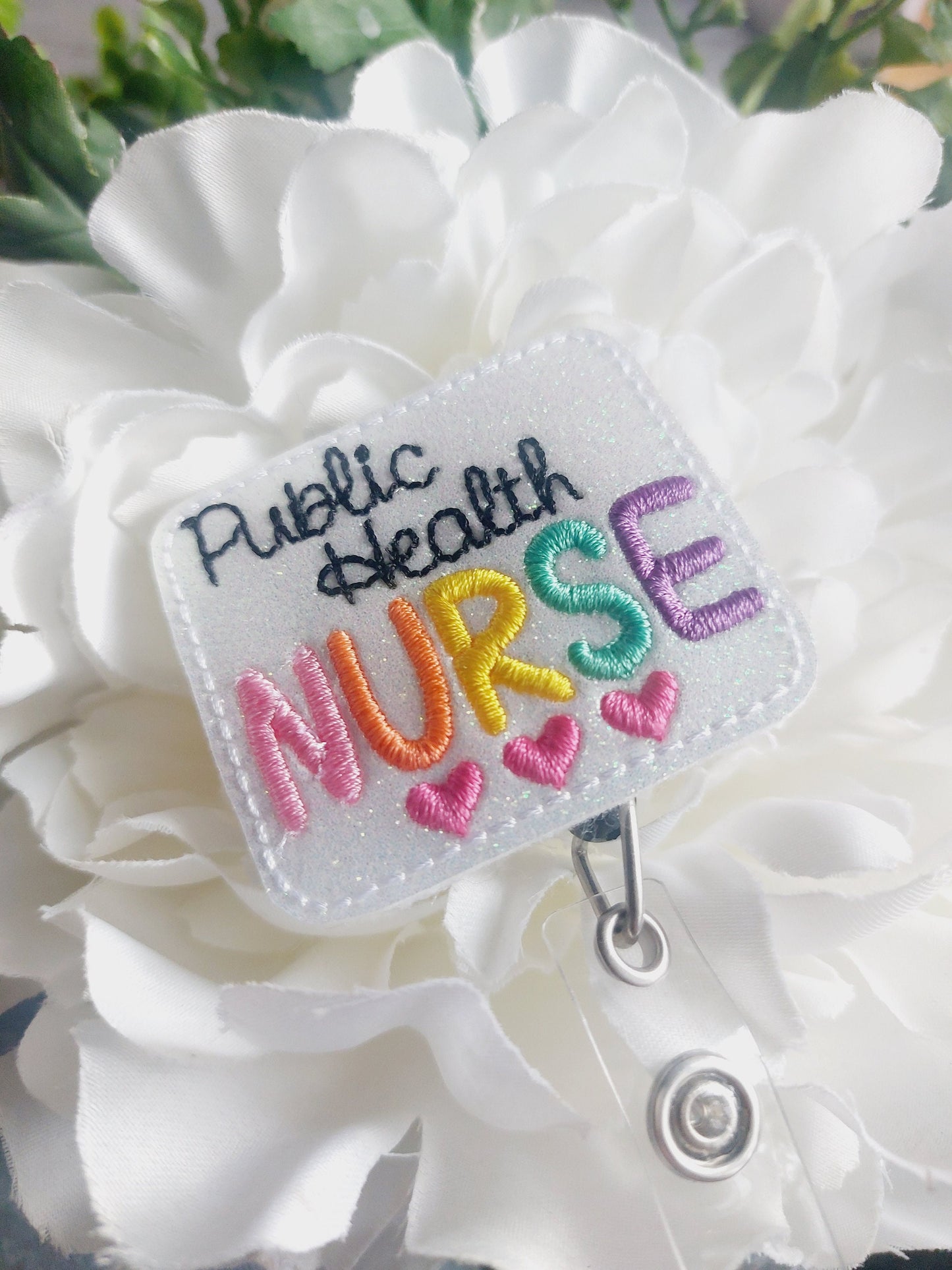 Public Health Nurse Badge Reel