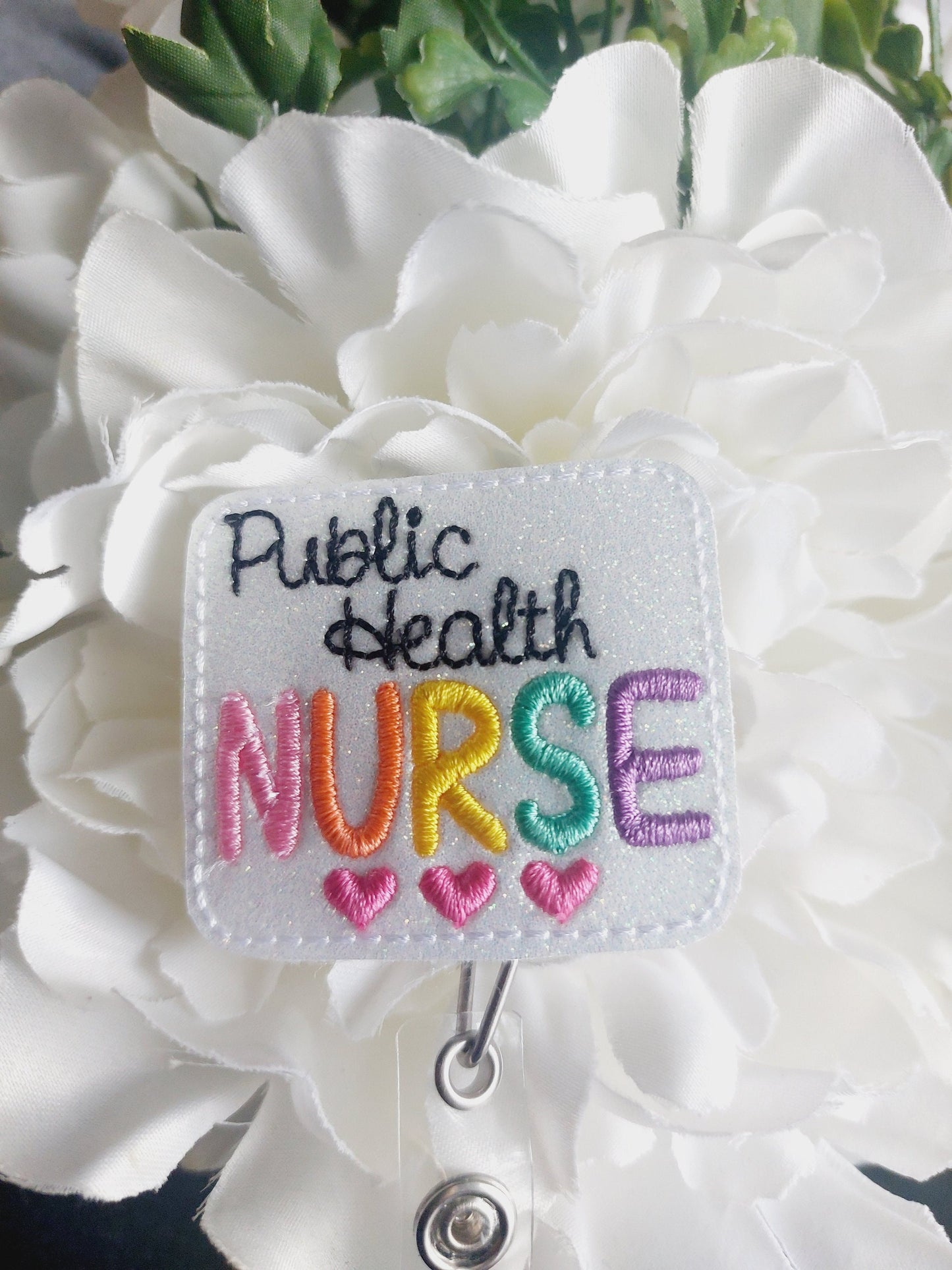 Public Health Nurse Badge Reel