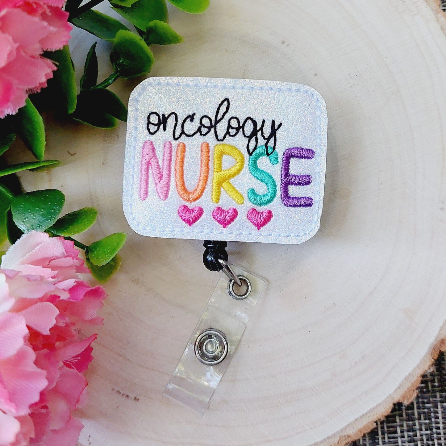 Oncology Nurse Badge Reel