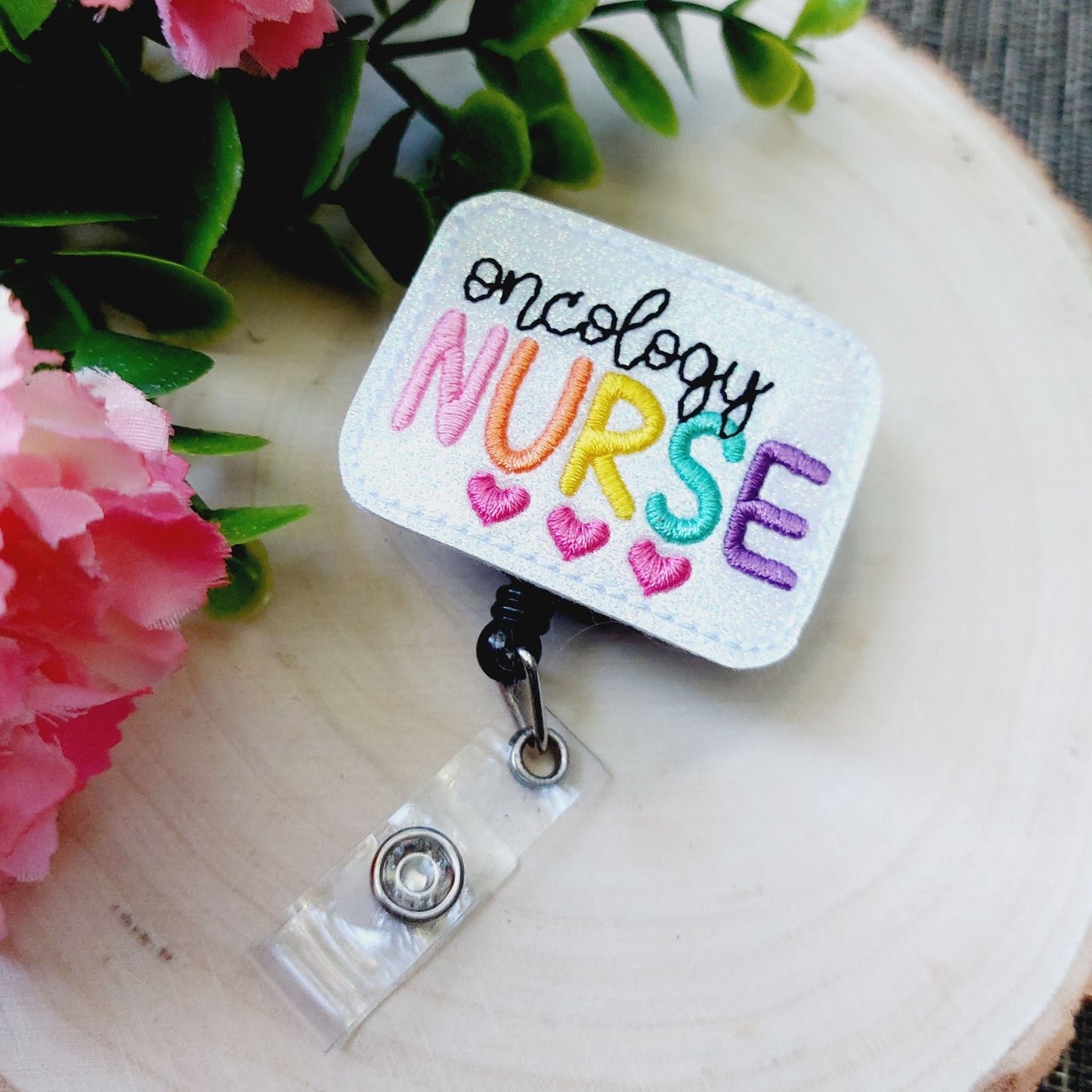 Oncology Nurse Badge Reel