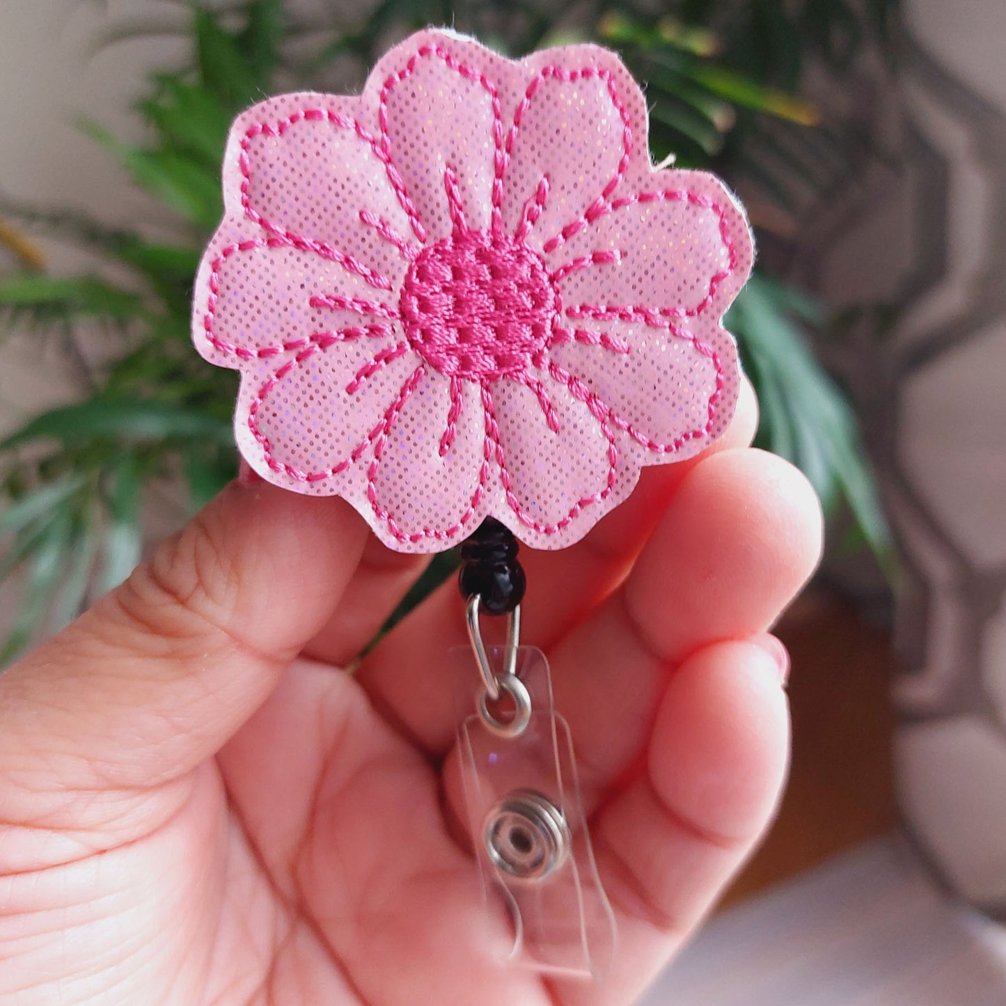 Flower Badge Reel