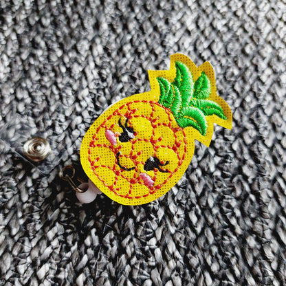 Pineapple badge Reel