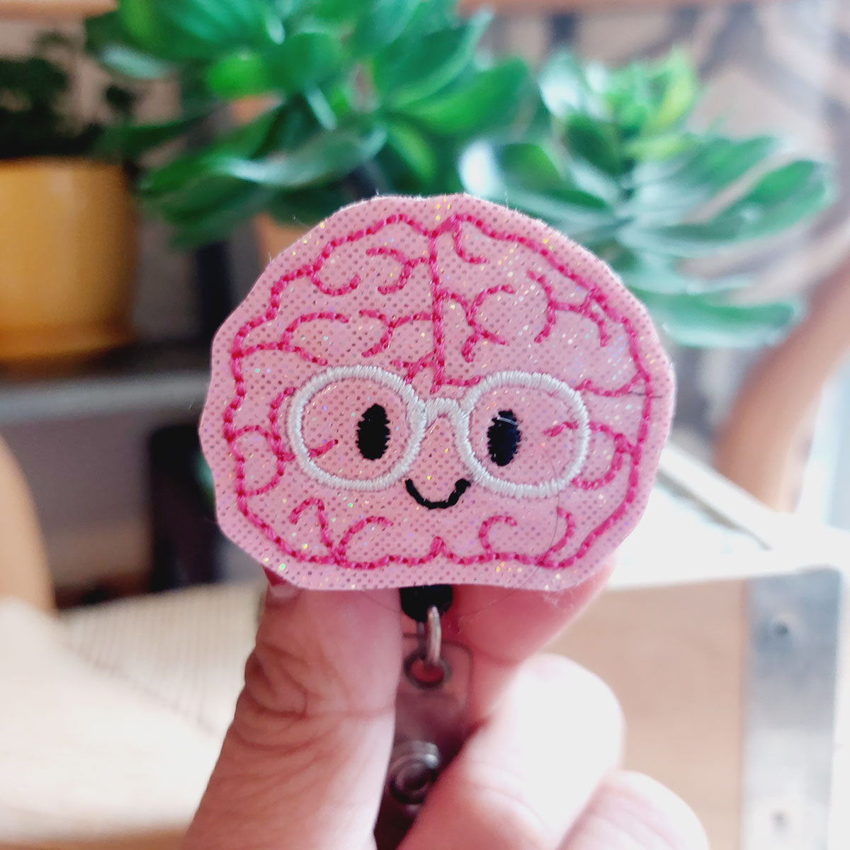 Brain Badge Reel