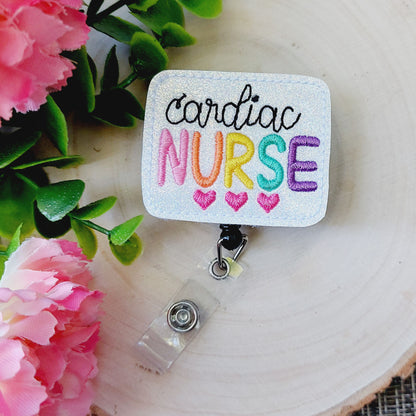 Cardiac Nurse Badge Reel