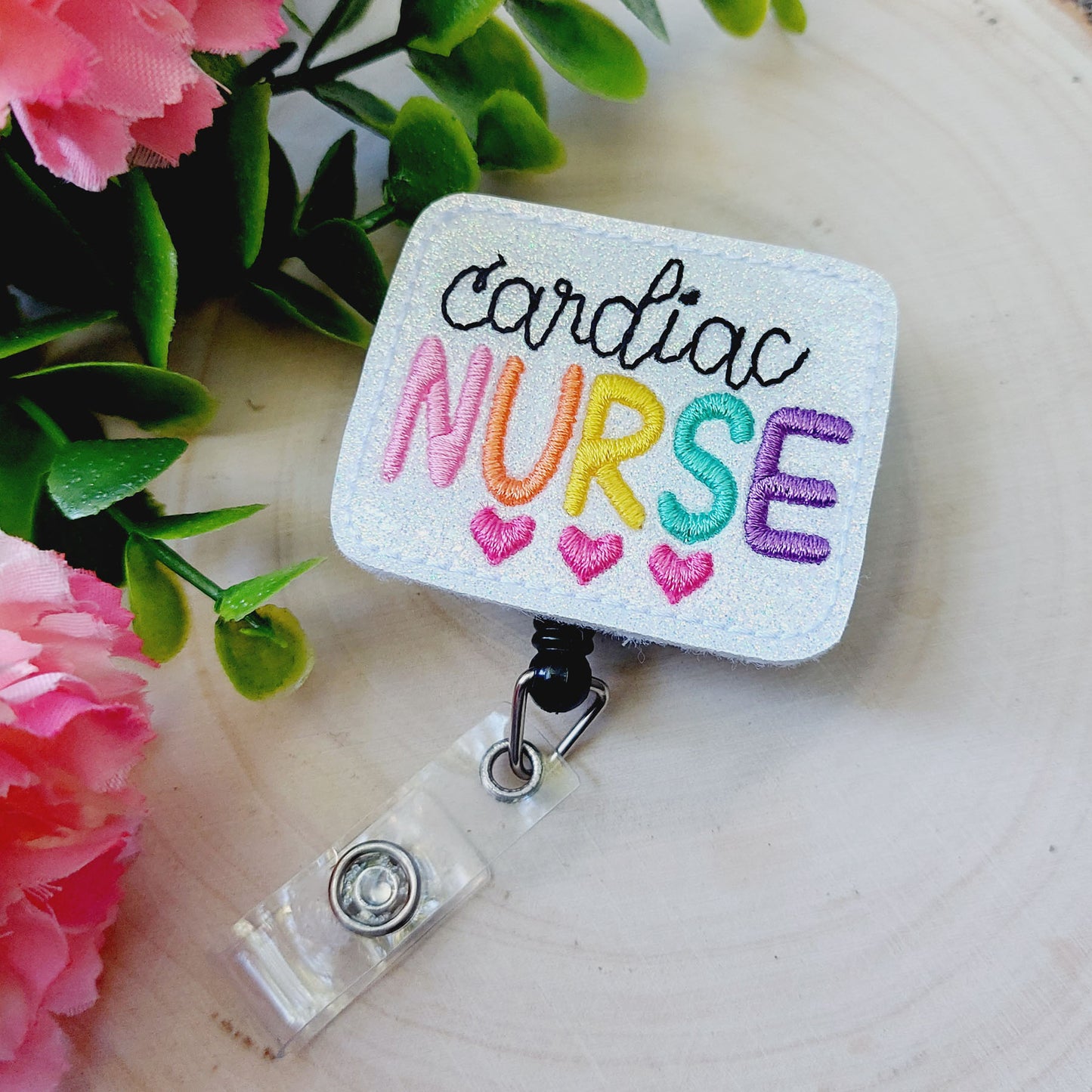 Cardiac Nurse Badge Reel