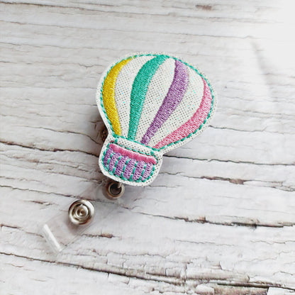 Air Balloon  Badge Reel