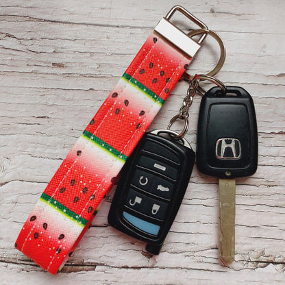 Watermelon Wristlet Keychain