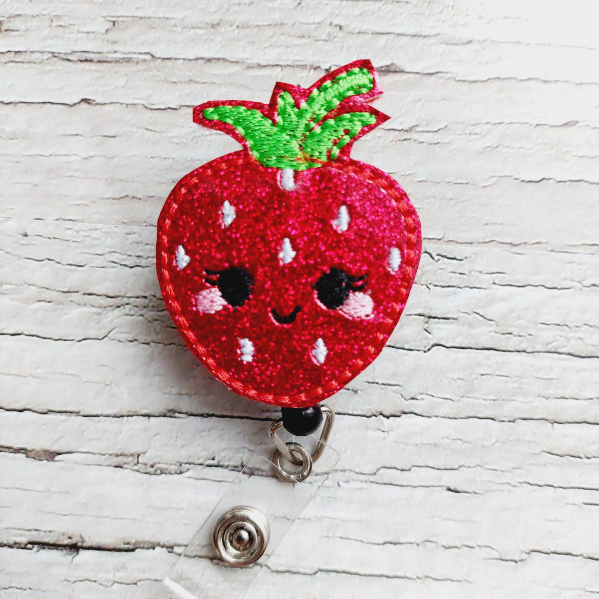 Strawberry Badge Reel